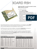 High Power 802.11A Minipci Card With A Sturdy MMCX Antenna Connector