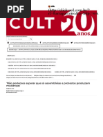 'Não Podemos Esperar Que Só Assembleias e Protestos Produzam Mudanças'