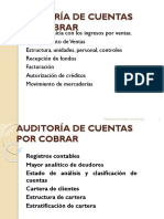 Auditoría de Cuentas Por Cobrar