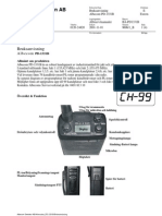 Bruksanvisning - Jaktradio.albecom - PD 1331B