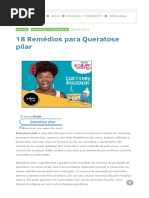 18 Remédios Para Queratose Pilar