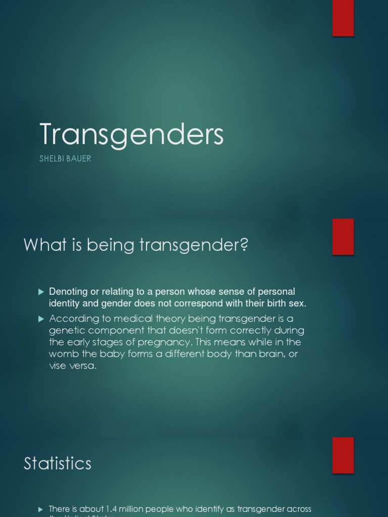 Understanding Transgender Identity | PDF | Social Science | Wellness