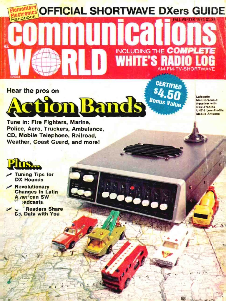 Communications World 1974 Fall Winter PDF Amplifier Hertz image