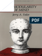 Fodor (1983) - The Modularity of Mind