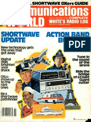 Communications World 1978 Electronic Engineering Electronics