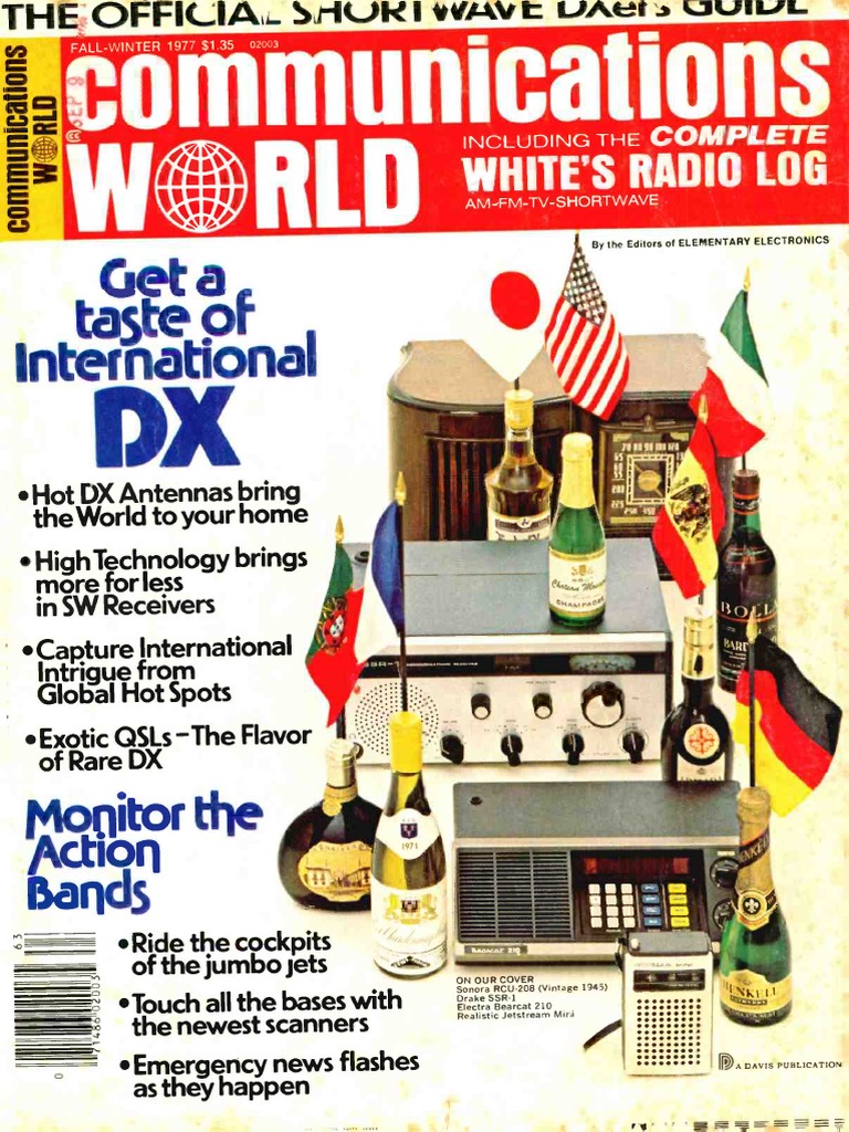 Communications World 1977 Fall Winter | PDF | Radio | Loudspeaker