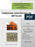 LAB 4 - Fundicion Centrifuga de Metales - Docx Omar