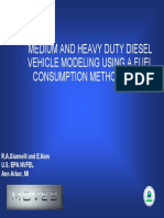 MEDIUM AND HEAVY DUTY DIESEL VEHICLE FUEL CONSUMPTION