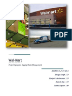 Wal-Mart Project Synopsis - SCM - Section-C - Group-2