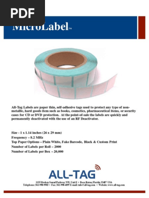 Micro Label