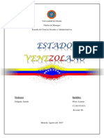 Que Es El Estado Venezolano
