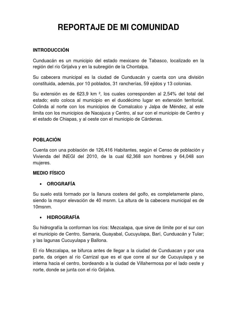 Reportaje de Mi Comunidad Naturaleza Prueba gratuita