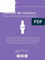 Lesiones de menisco: de la rotura a la recuperación