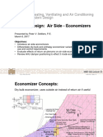 AME442 17 Lecture 19 (System Design - Air Side - Economizers) PDF
