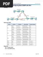 6.2.2.4 Packet Tracer - Configuring Basic EIGRP With IPv4 Instructions