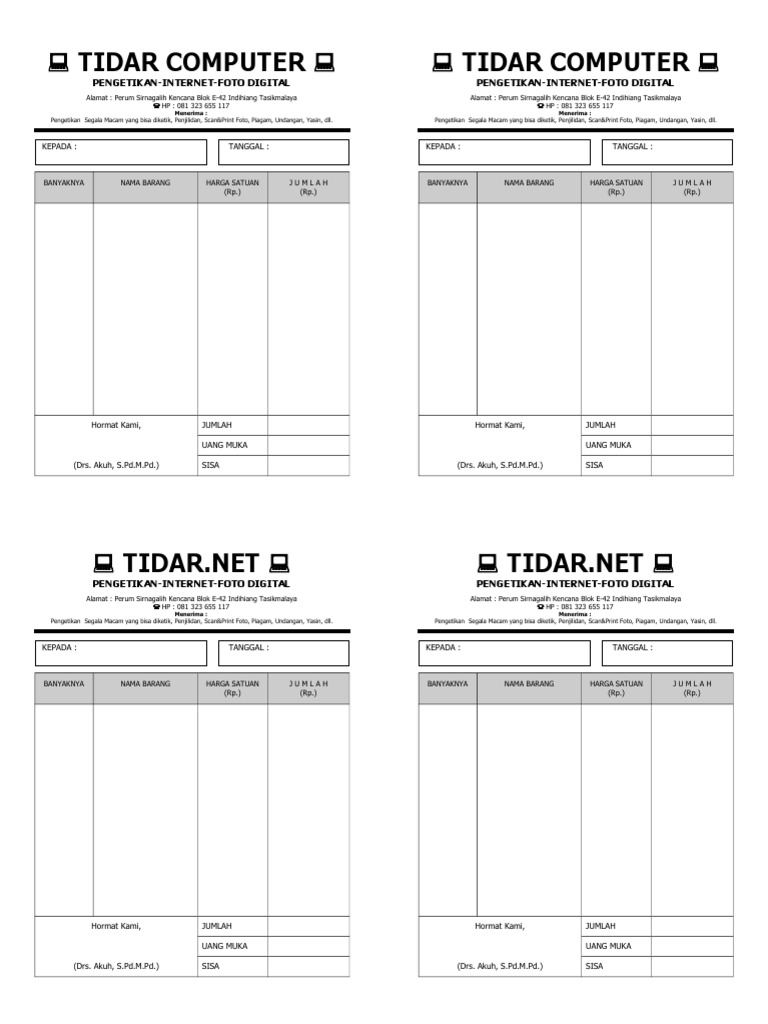 Nota Tidar Com