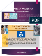 Uso de Medicamentos en La Lactancia