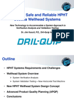 DR Jim Kaculi - Drill Quip - Designing Safe and Reliable HPHT