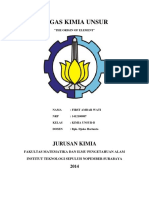 REVISI The Origin of Element - FIRST AMBAR - 1412100087