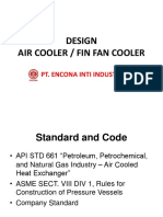 Design Air Cooler / Fin Fan Cooler: Pt. Encona Inti Industri