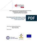 230 Valorización Material y Energética de Neumáticos Fuera de Uso. Actualización