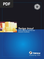 Twiga Insul: India's Leading Thermal and Acoustic Insulation