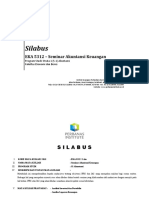 EKA 5312 Silabus Seminar Akuntansi Keuangan Program Studi S1 Akuntansi