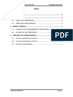 Importancia de La Geología en El Ordenamiento Territorial