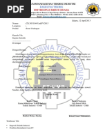 Contoh Surat Undangan Lomba FUTSAL Untuk SMA SMK PDF