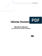 Valores Humanos - Nina Bravo Donoso