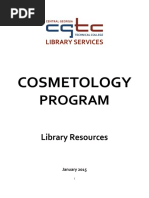 Cosmetology Library Resources