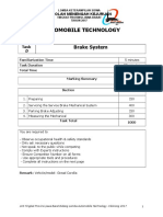 6 Task D - Brake System