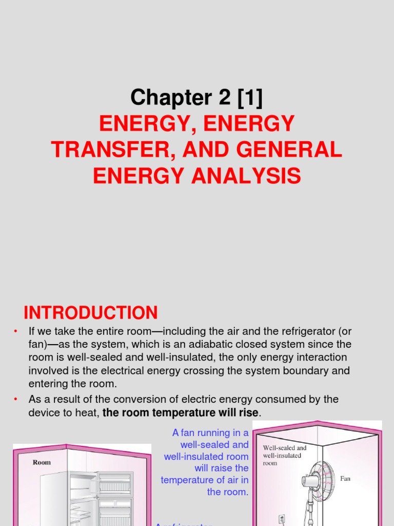 Energy Transfer & Thermodynamics | PDF | Heat | Heat Transfer
