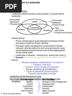 1 - Introduction To Leadership