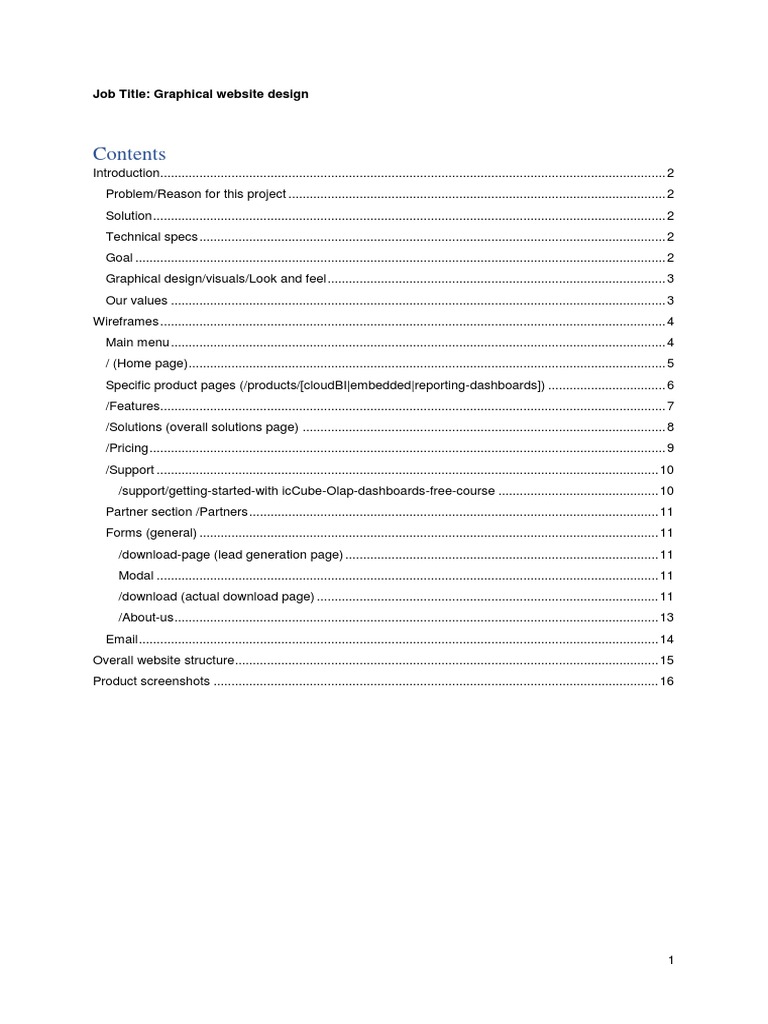 Graphical Website Design Guidline | PDF | Websites | Icon (Computing)