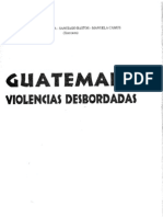 Spanish Guatemala Violencias Desbordadas 2009