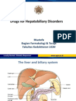 Drugs For Hepatobiliary Disorders: Mustofa Bagian Farmakologi & Terapi Fakultas Kedoktteran UGM