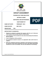 Assignment Cover Template
