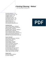 Download No Telp Penting Cikarang 1 by fafarifa SN363729745 doc pdf