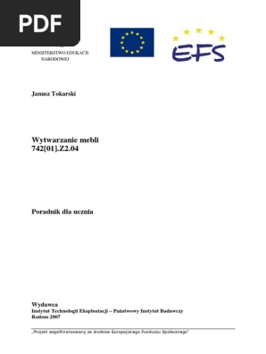 Wytwarzanie Meblipdf