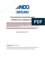 Netlab Pan7 Pod Install Guide
