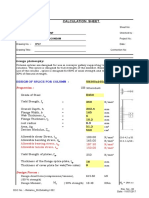 Calculation Sheet: Design Philosophy