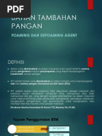 Foaming Dan Antifoaming