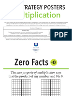 Multiplication: Fact Strategy Posters