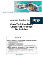 Chemical Process Technician: Chemtechstandards