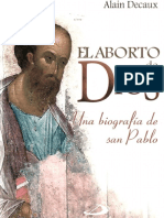 Decaux, Alain - El Aborto de Dios. San Pablo