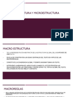 Macro Estructura y Microestructura