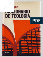 BOUYER, L. - Diccionario de Teología, Herder, Barcelona 1973