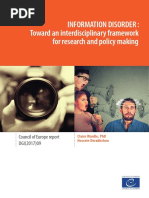 Information Disorder Toward an Interdisciplinary Framework