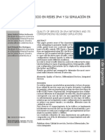 Calidad de Servicio en Redes Ipv4 Y Su Simulación en NS-2